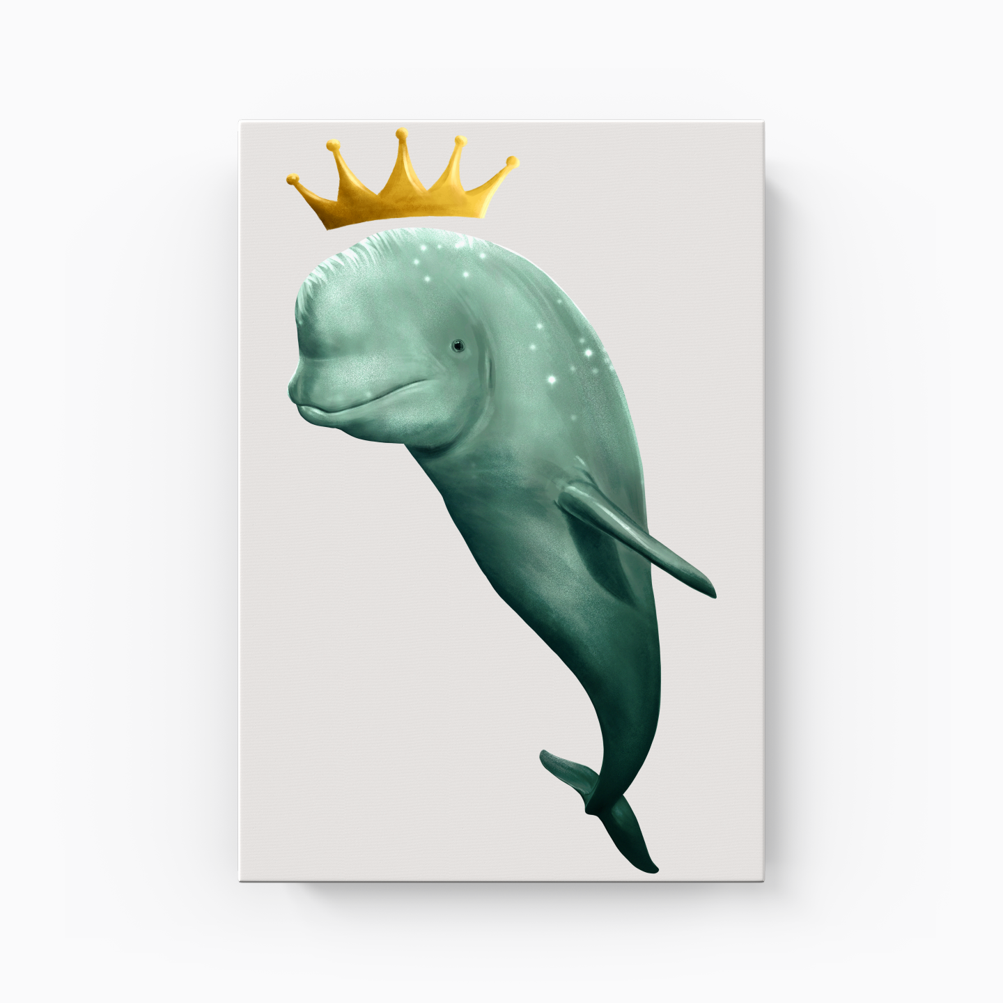 Sevimli Kral - Kanvas Tablo