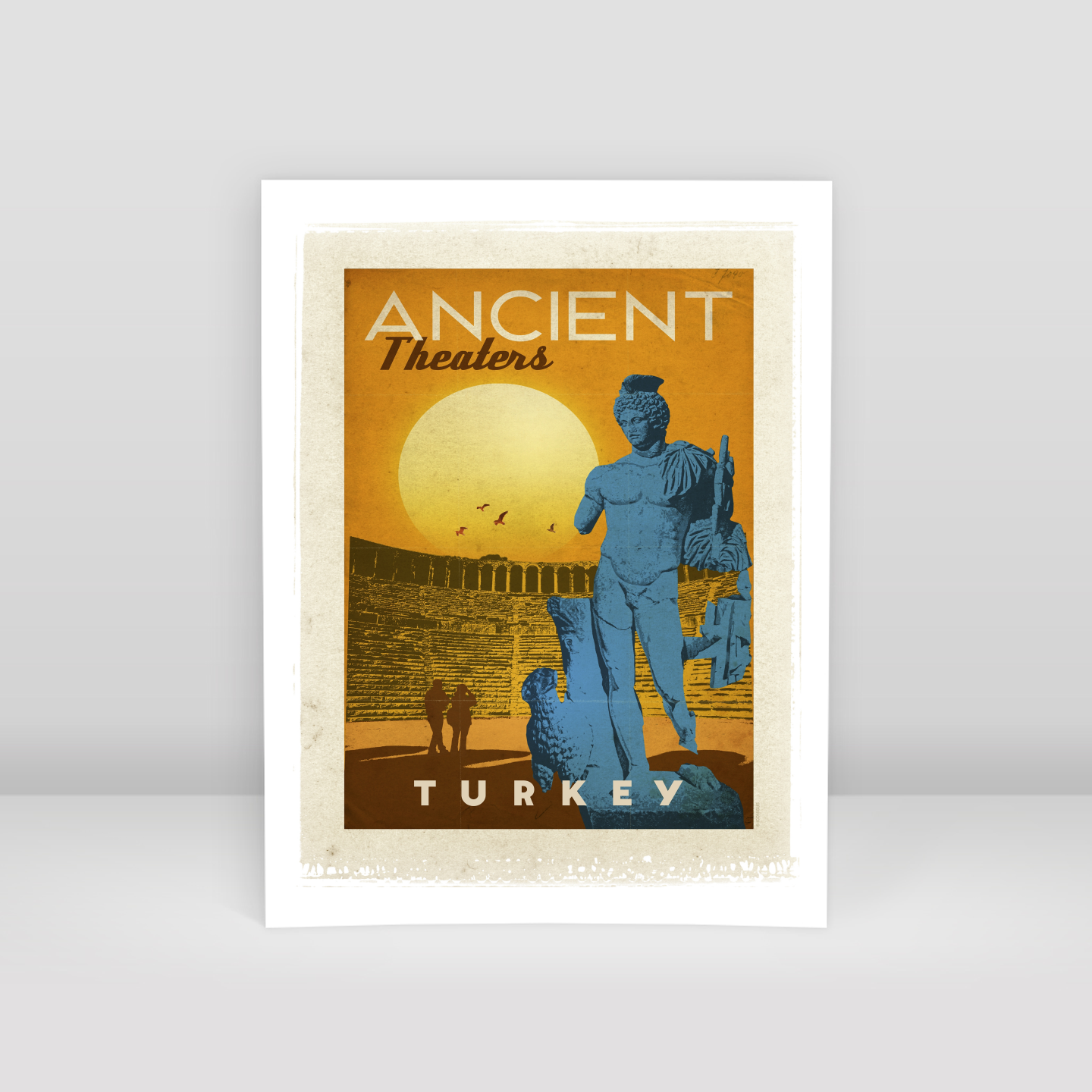 Antik Tiyatrolar - Art Print