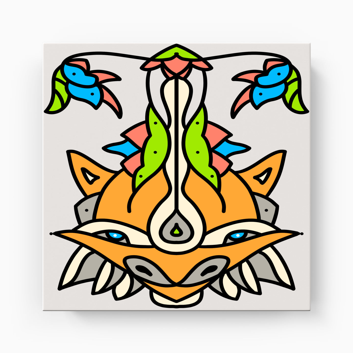 Meditation art II - Kanvas Tablo