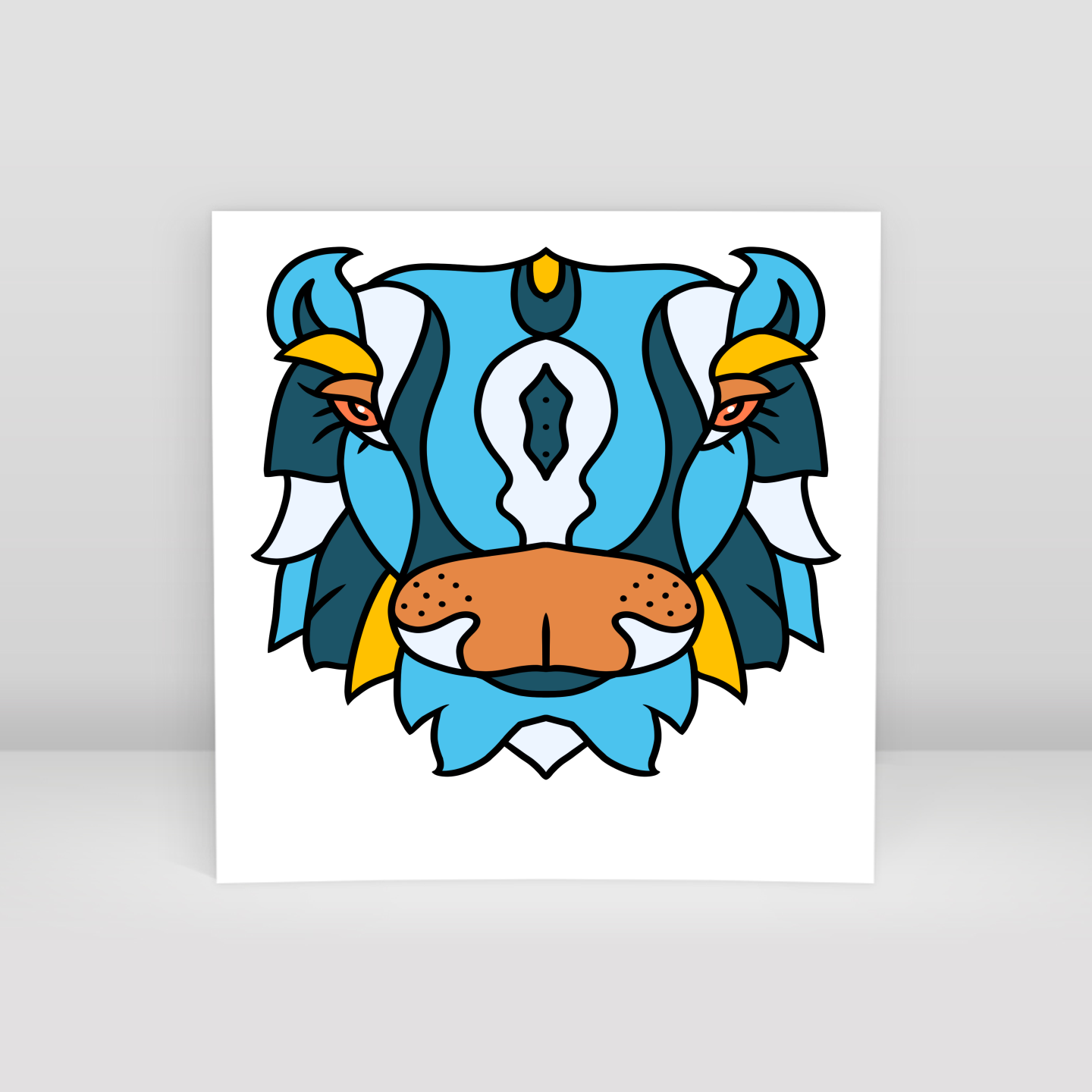 Meditation art - Art Print