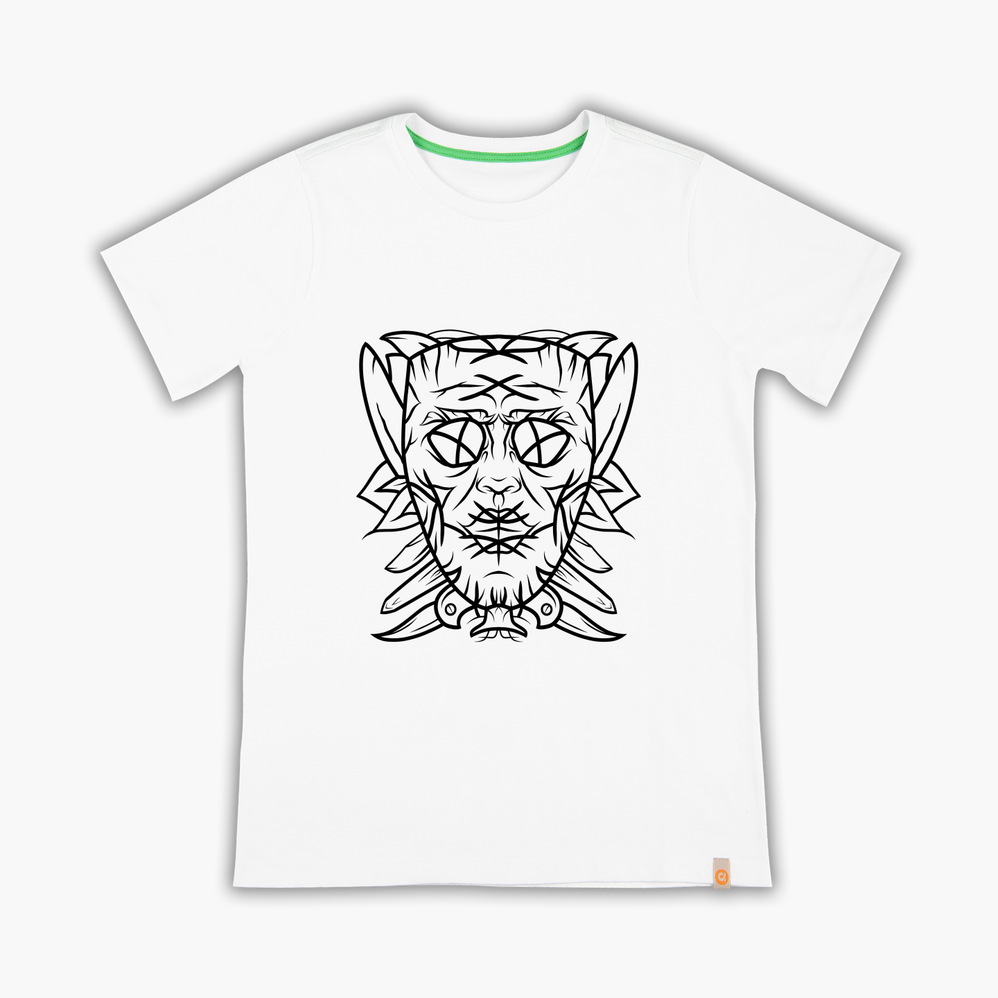 Mask illustration - Tişört