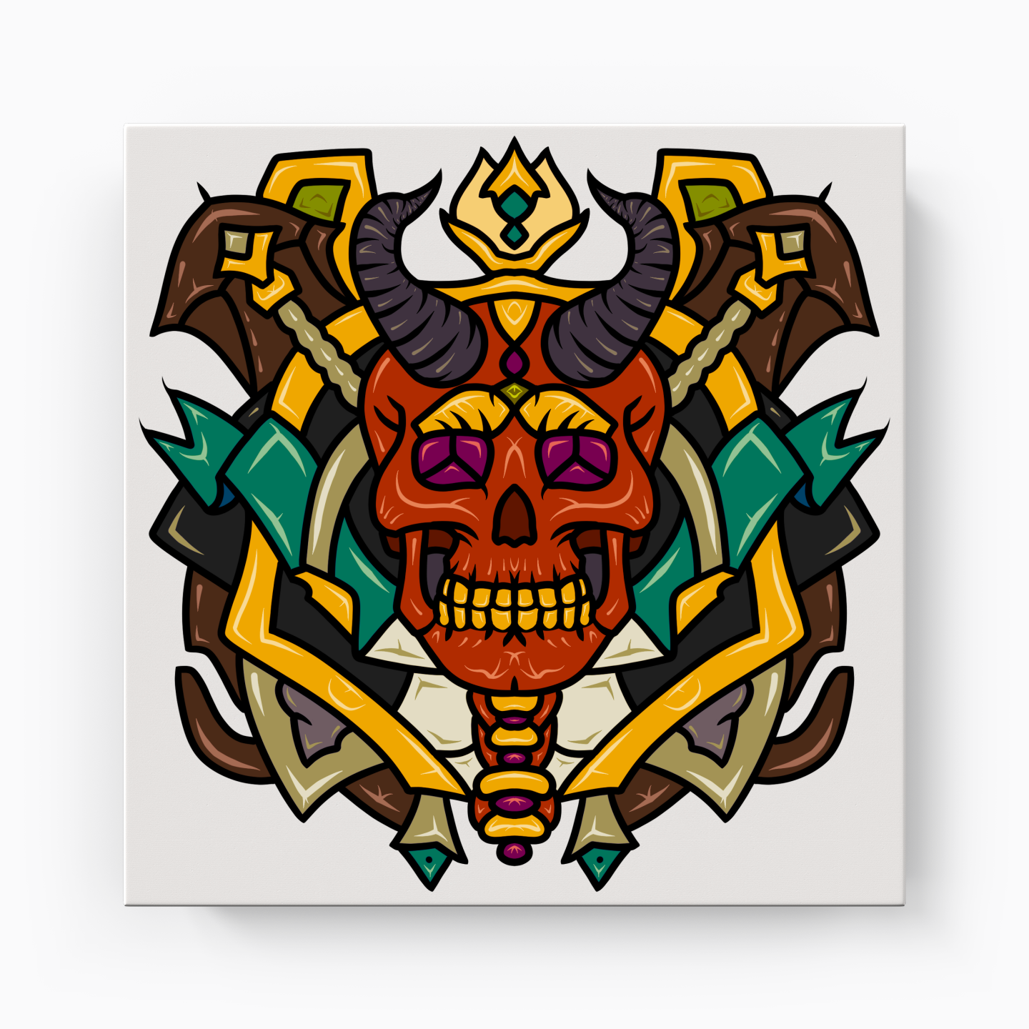 Evil - Canvas Painting