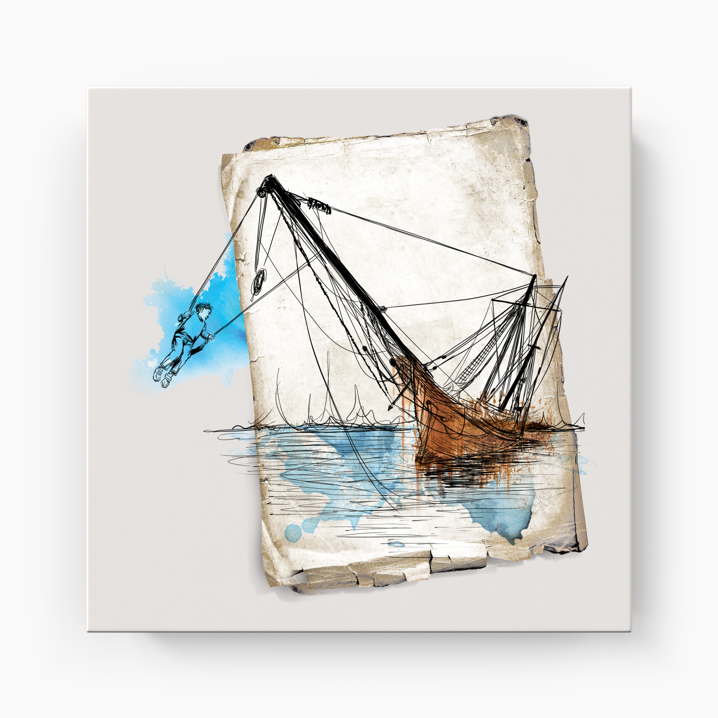 Swing - Canvas Print