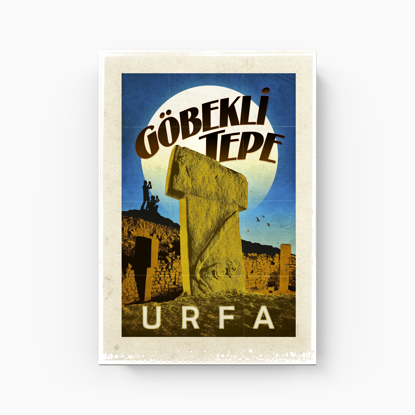 Urfa Göbekli Tepe - Canvas Painting