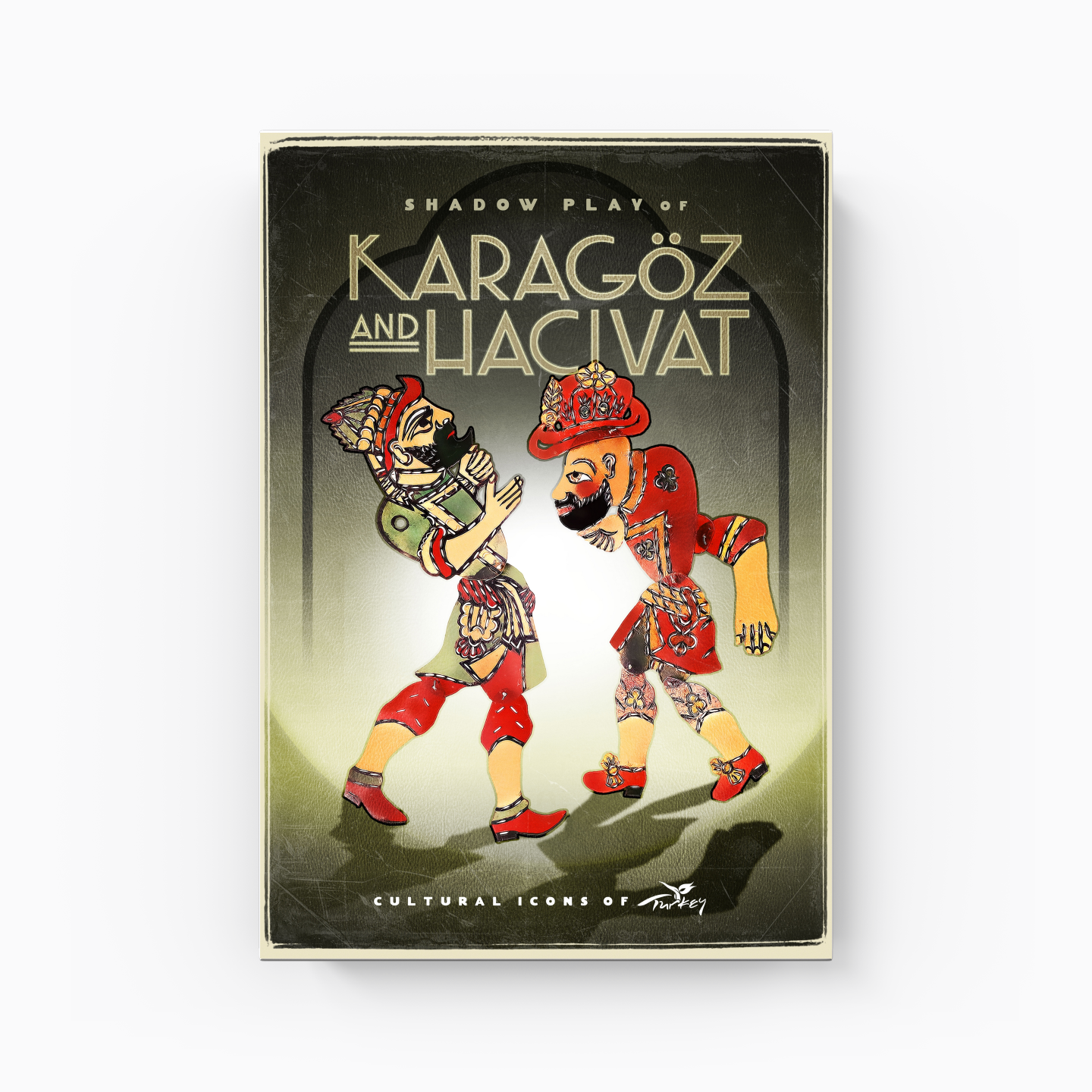 Karagöz Hacivat - Kanvas Tablo
