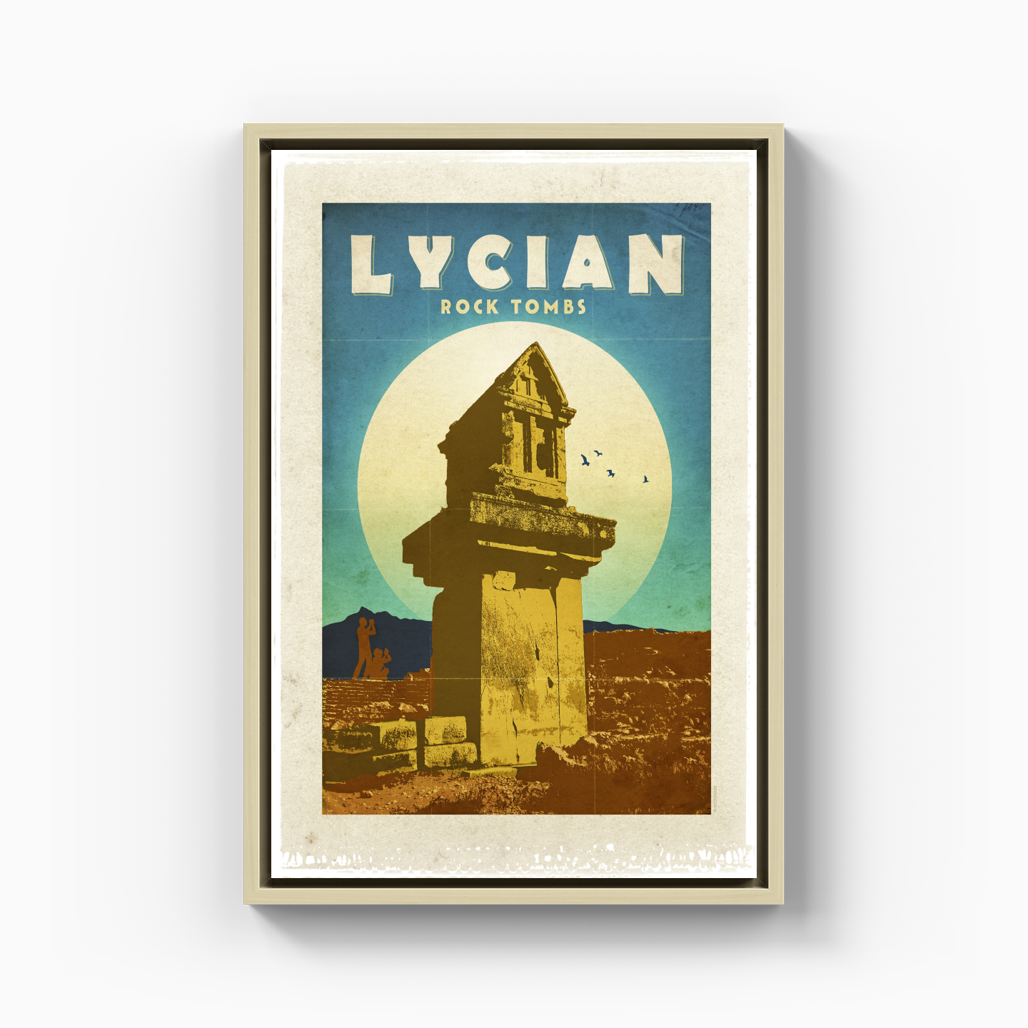 Likya - Kanvas Tablo