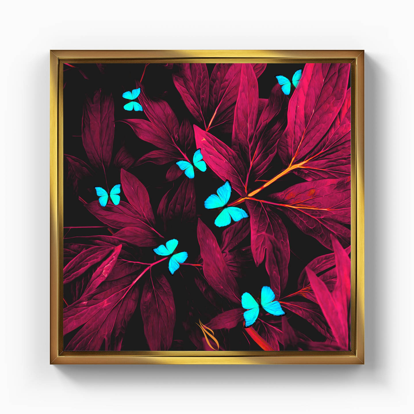 Butterflies  - Kanvas Tablo
