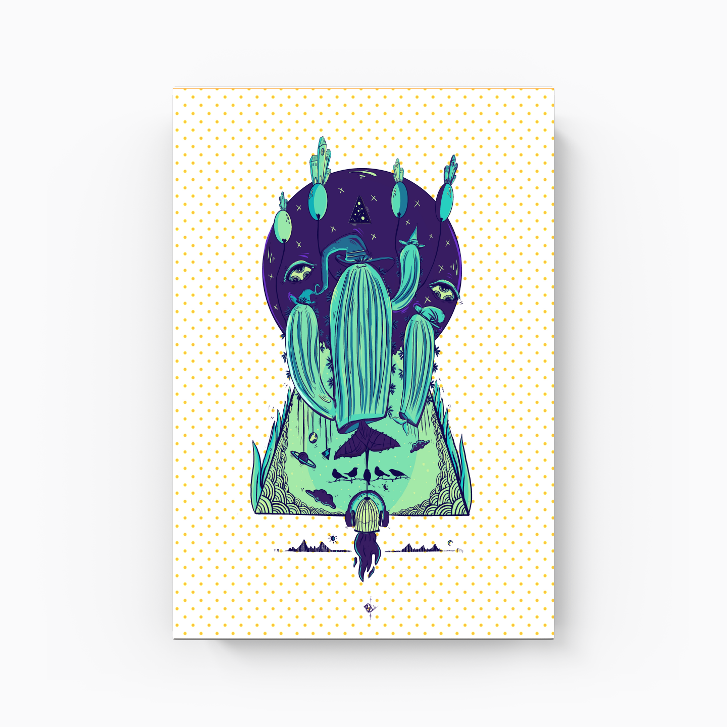 Cactus - Canvas Painting