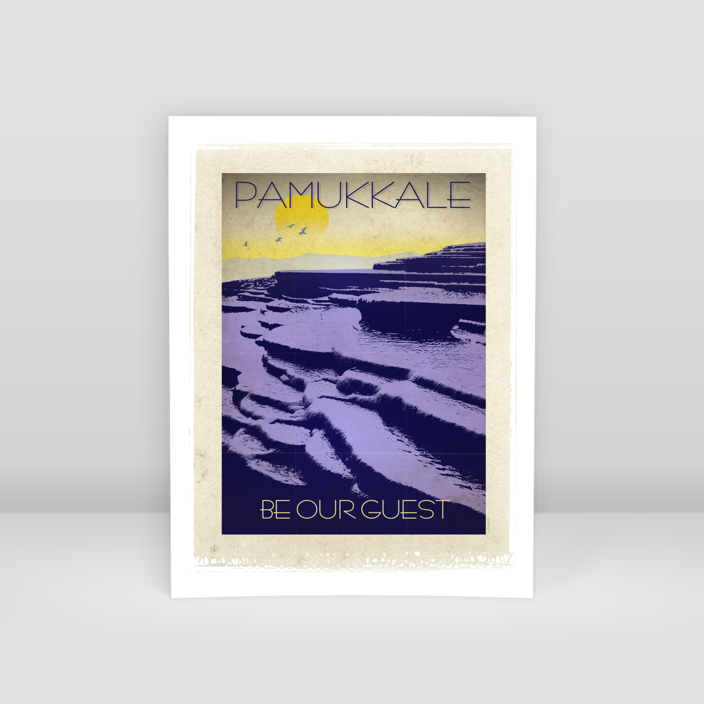 Pamukkale - Art Print