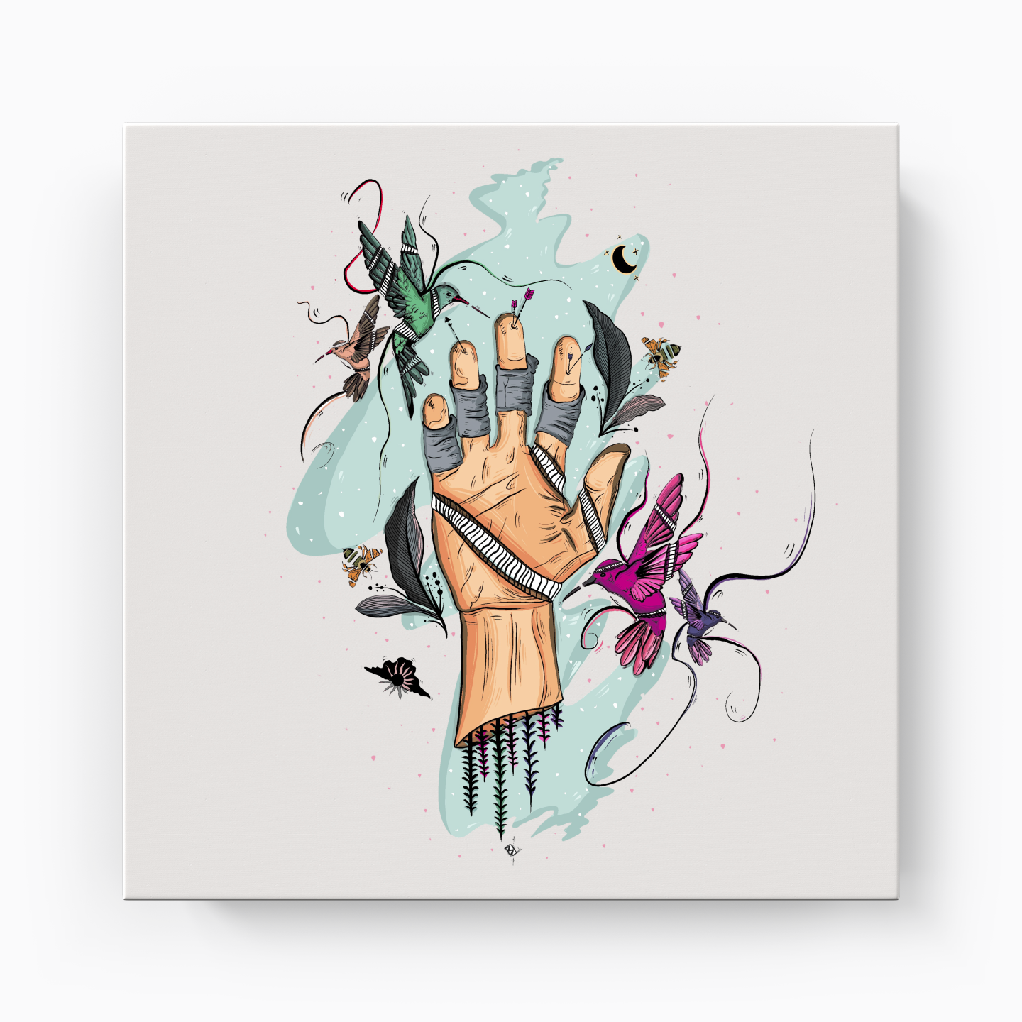 İllüstrasyon2 - Kanvas Tablo