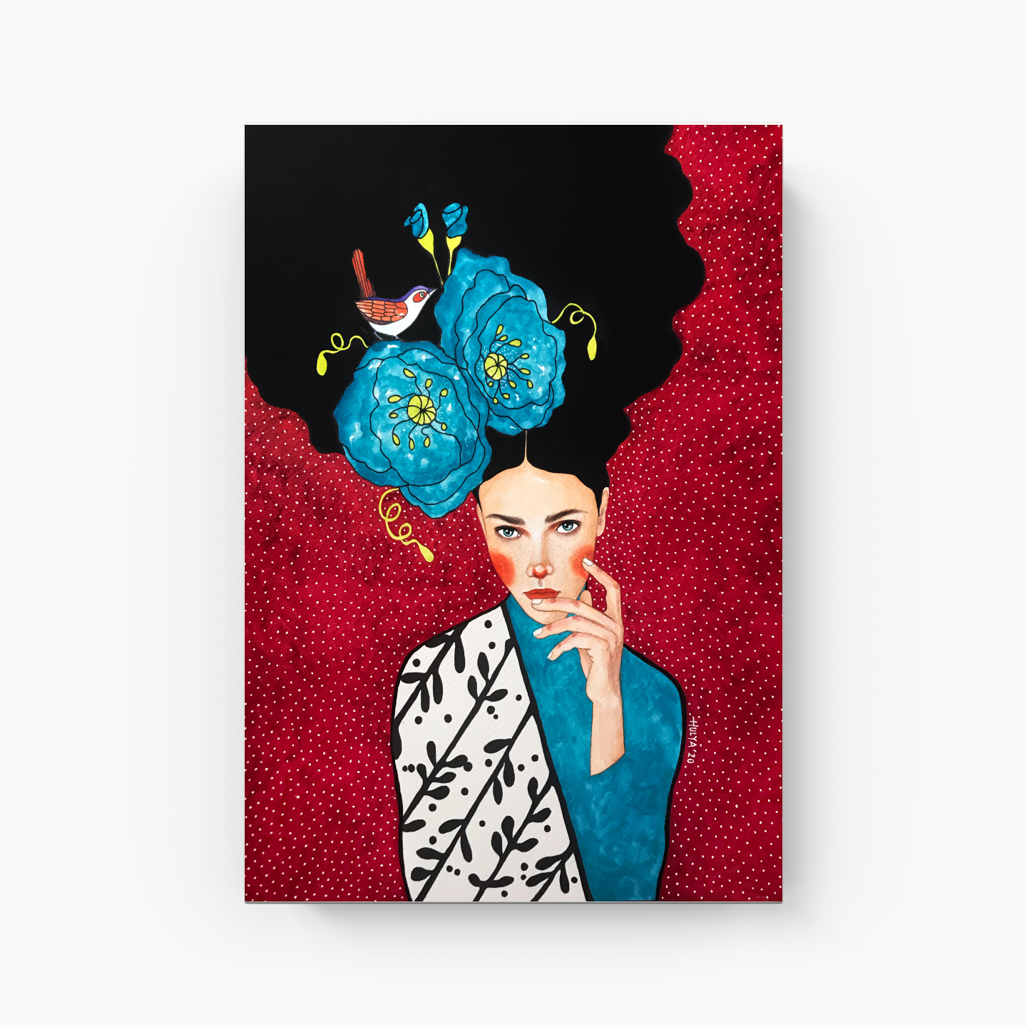 no words left - Kanvas Tablo