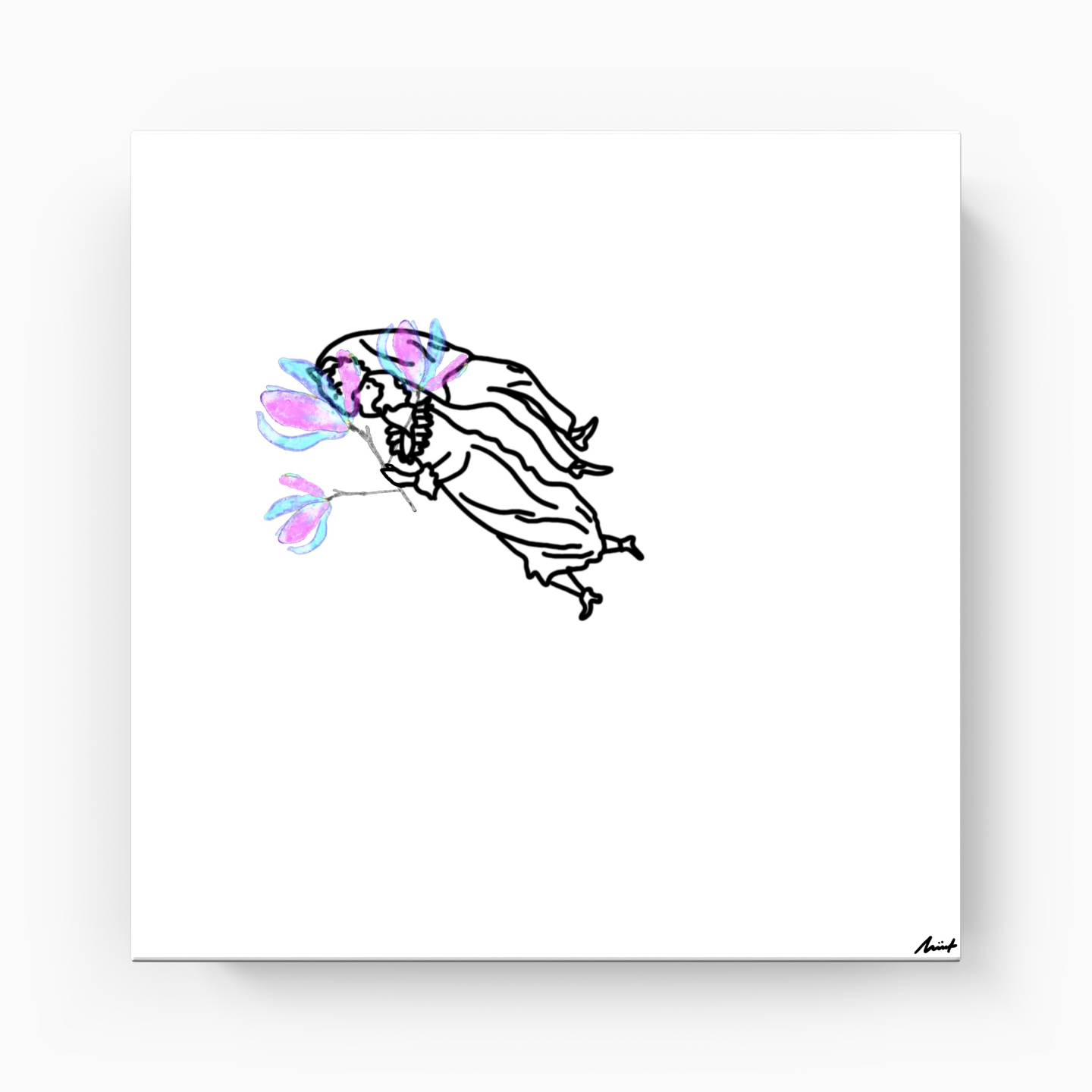 Magnolia - Kanvas Tablo