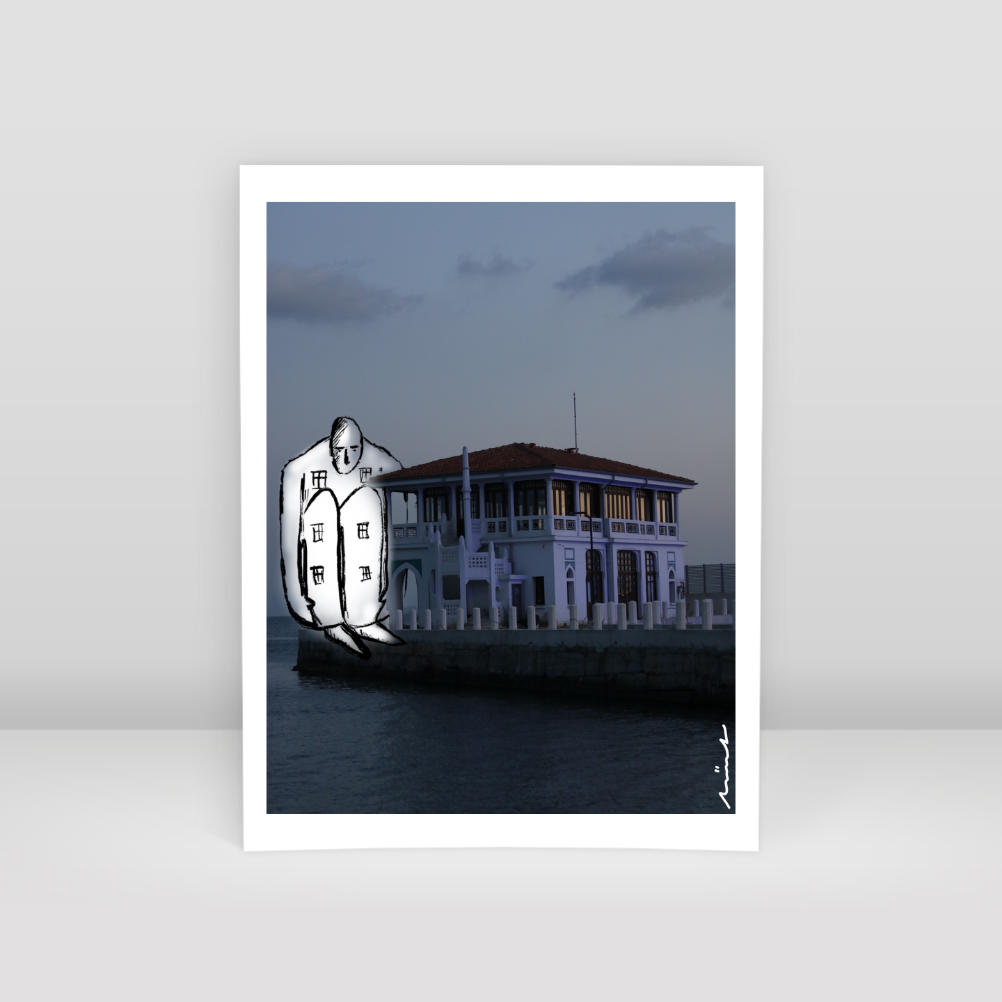 Moda İskelesi - Art Print