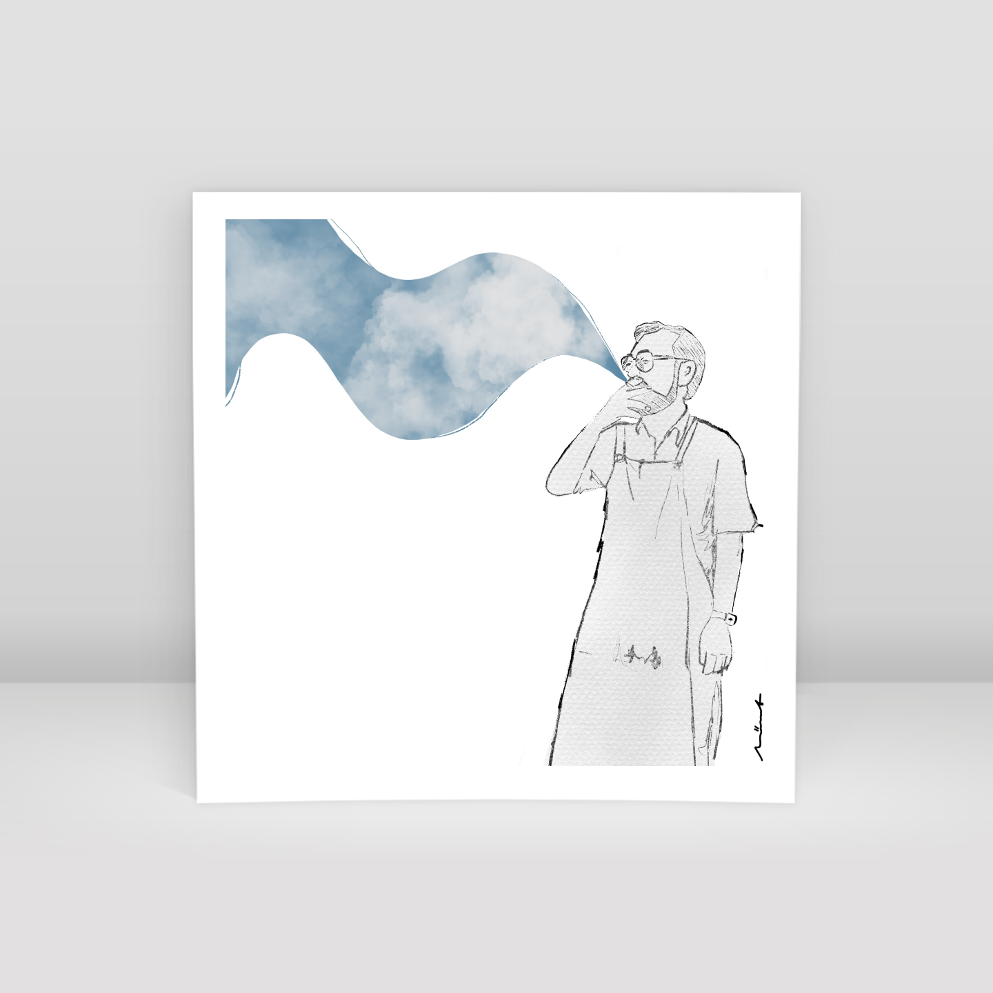 Hayao Miyazaki - Art Print