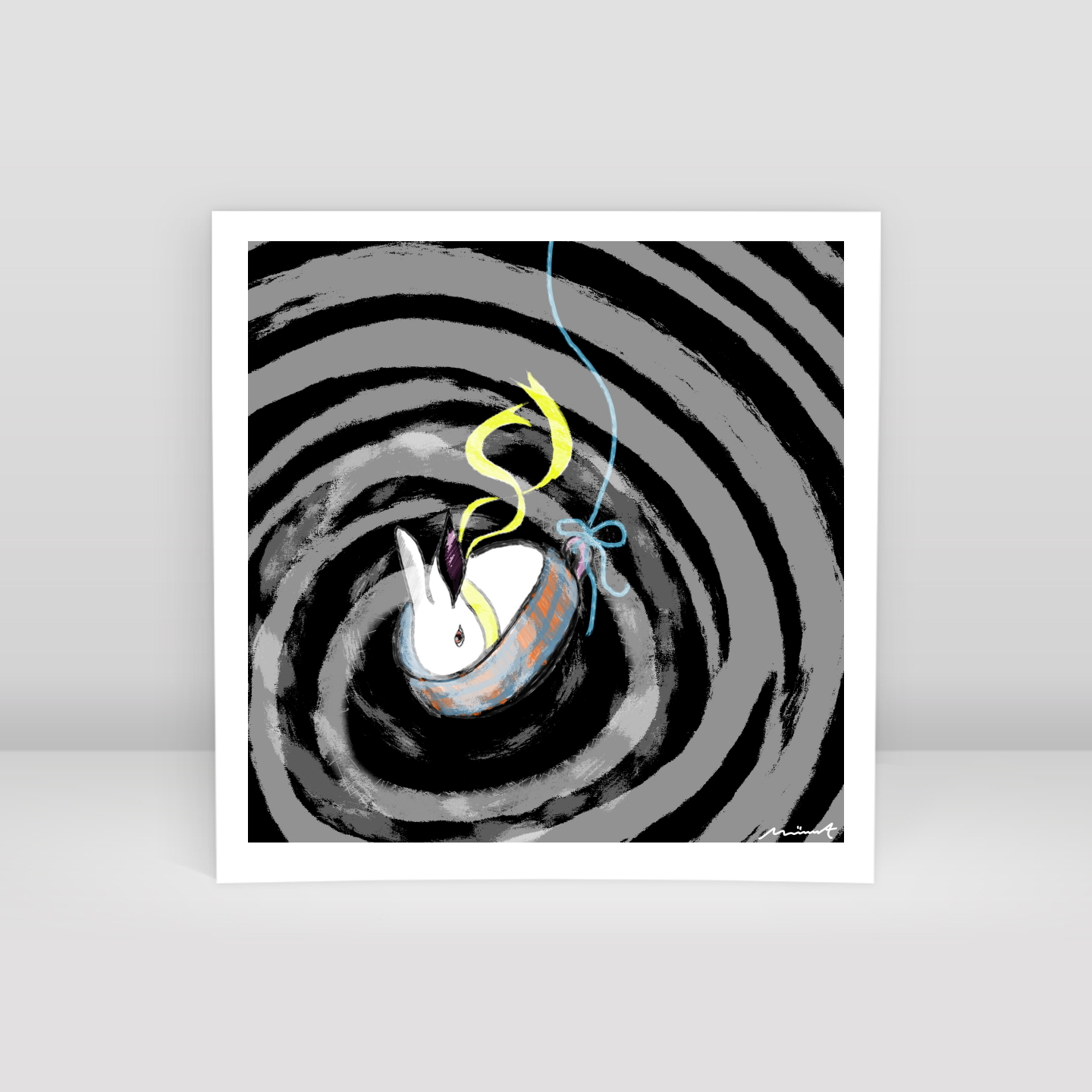 White Rabbit - Art Print