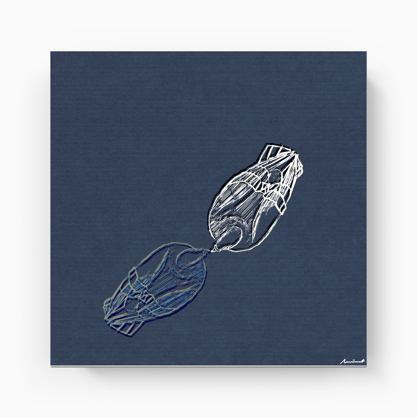 things from the past - Kanvas Tablo