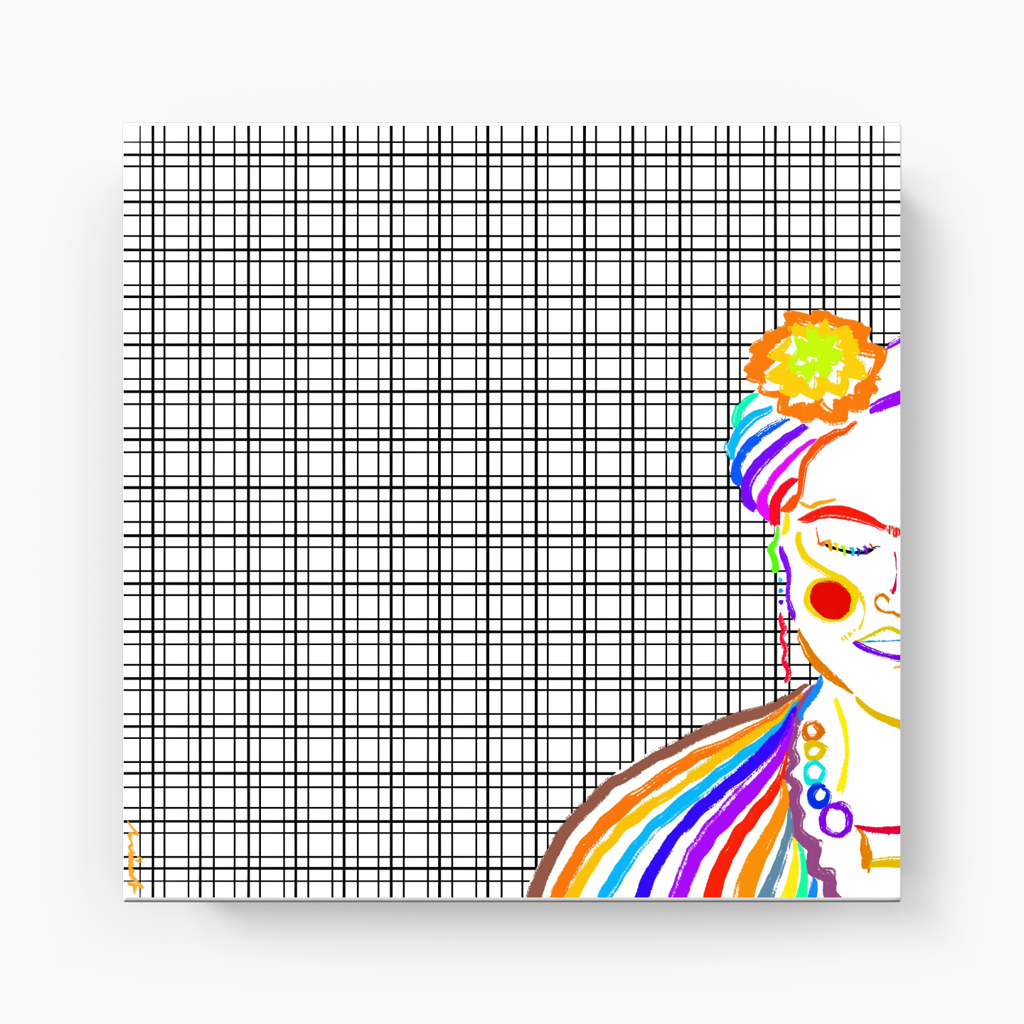 Frida Kahlo - Kanvas Tablo