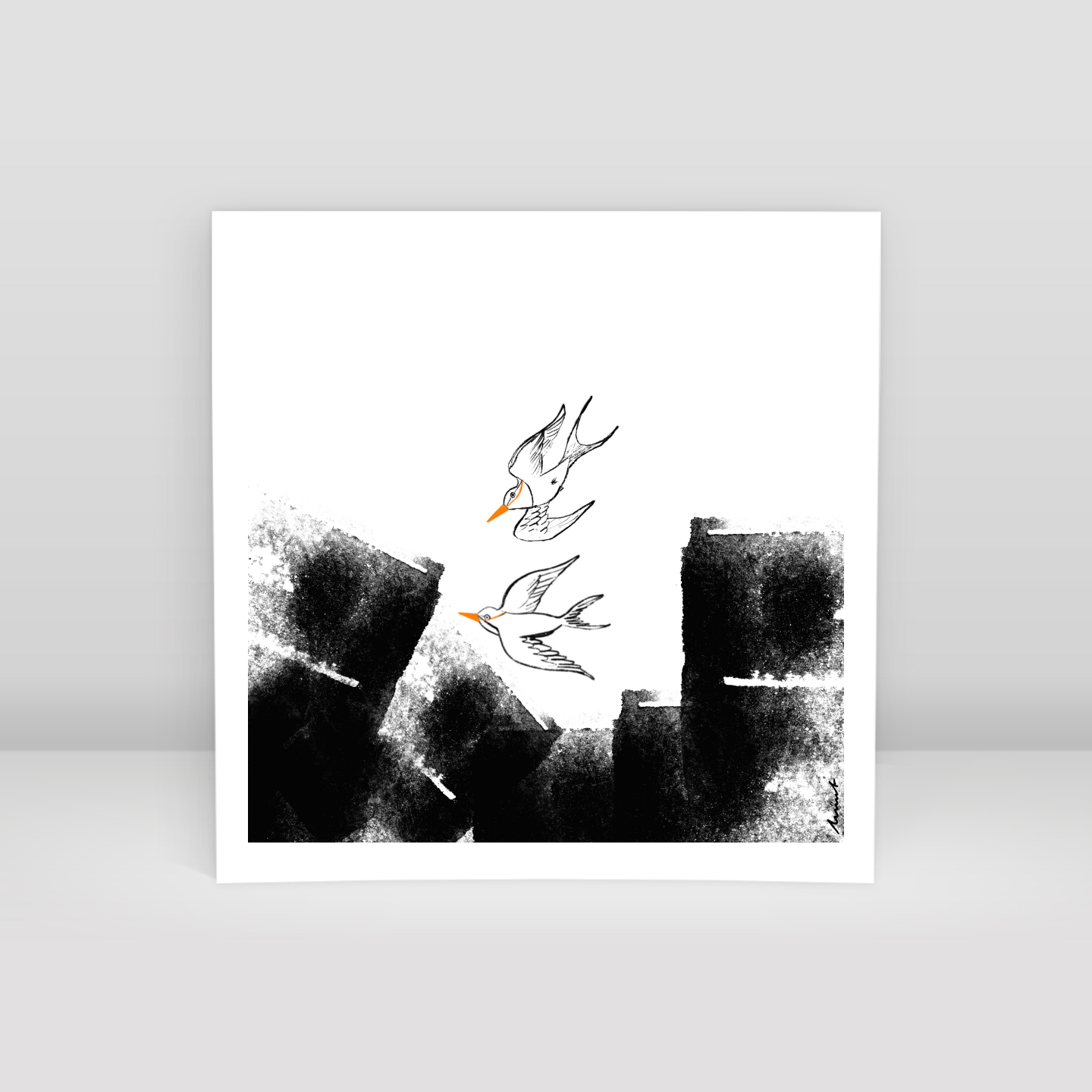 winter solstice - Art Print