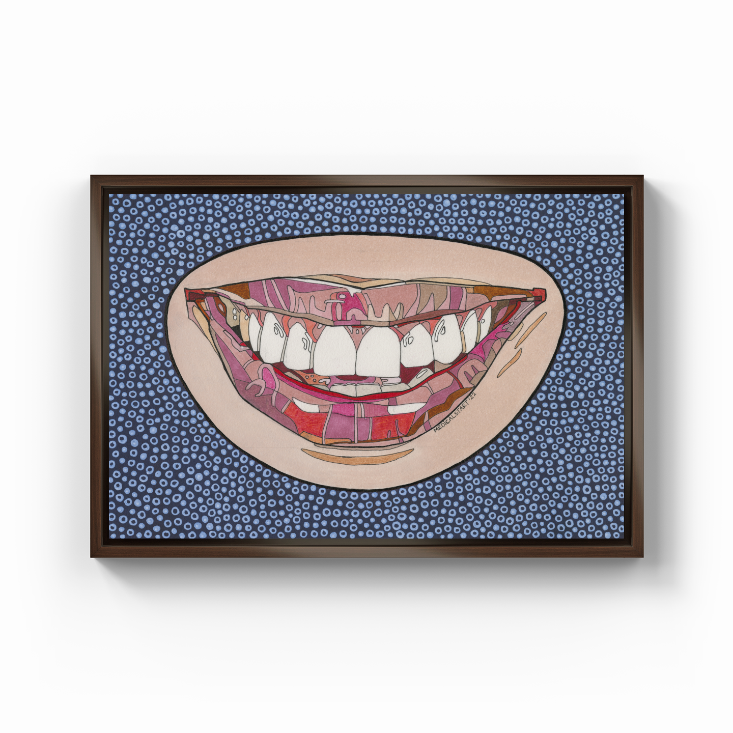 HOLLYWOOD SMILE - Canvas Print