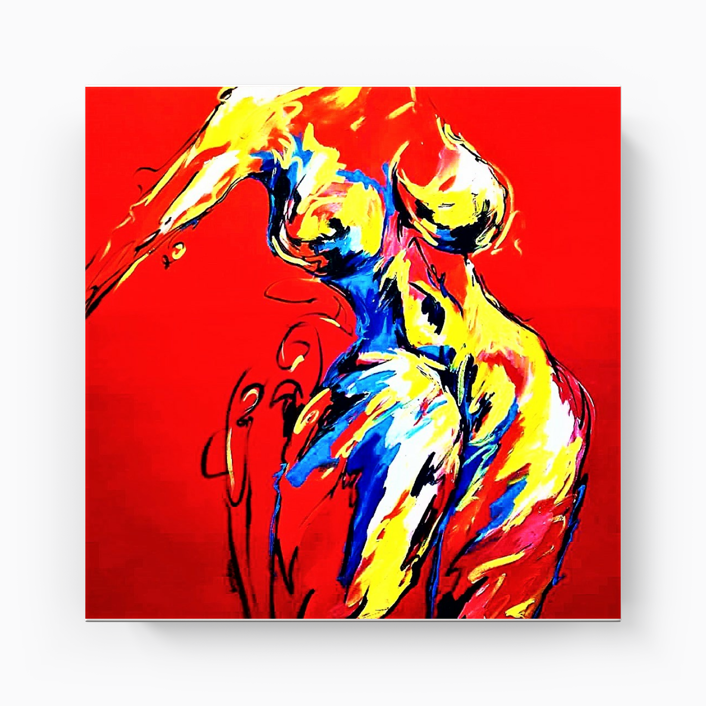 dance of the fat - DB00032 - Kanvas Tablo