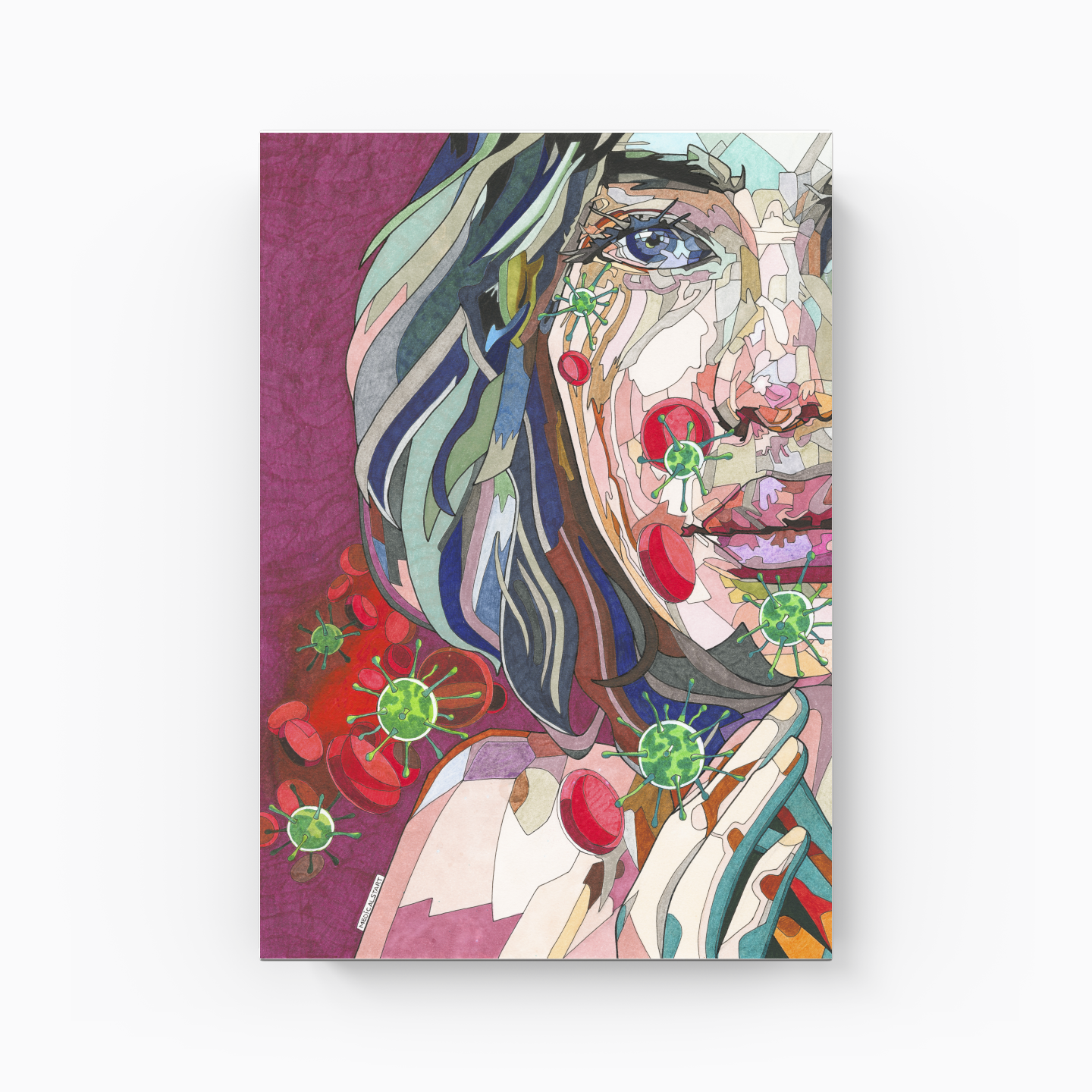 coronavirus - Canvas Painting