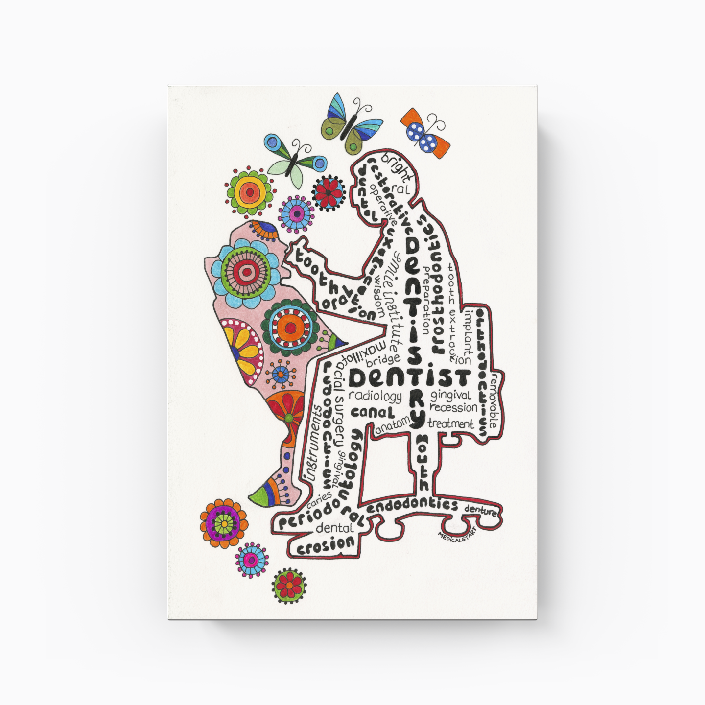 dentist - Kanvas Tablo