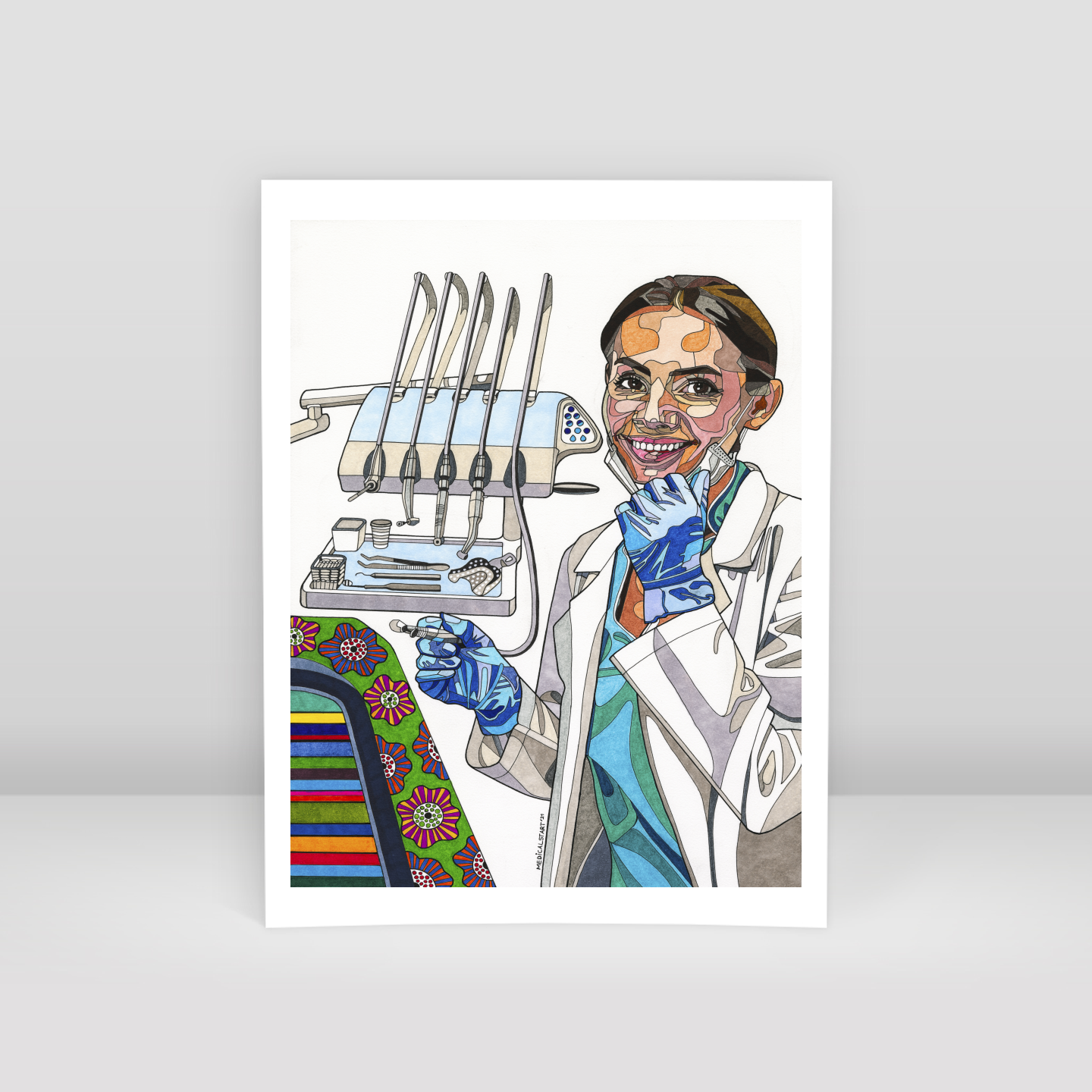 prosthodontia - Art Print
