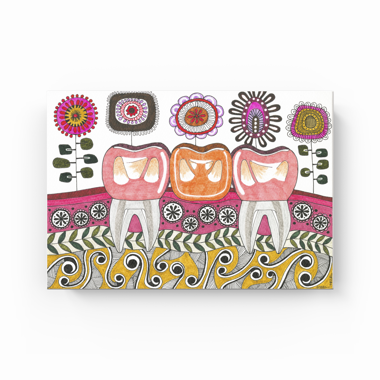 bridge tooth - Canvas Painting