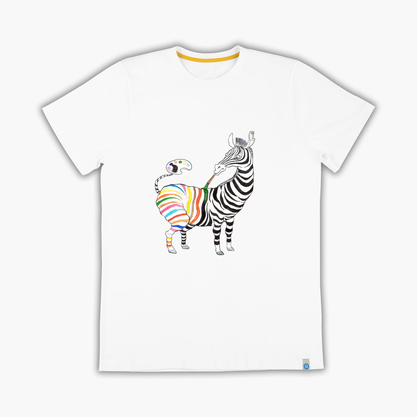 artist zebra - T-shirt