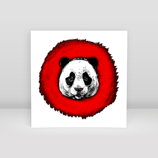 Panda Circle - Art Print