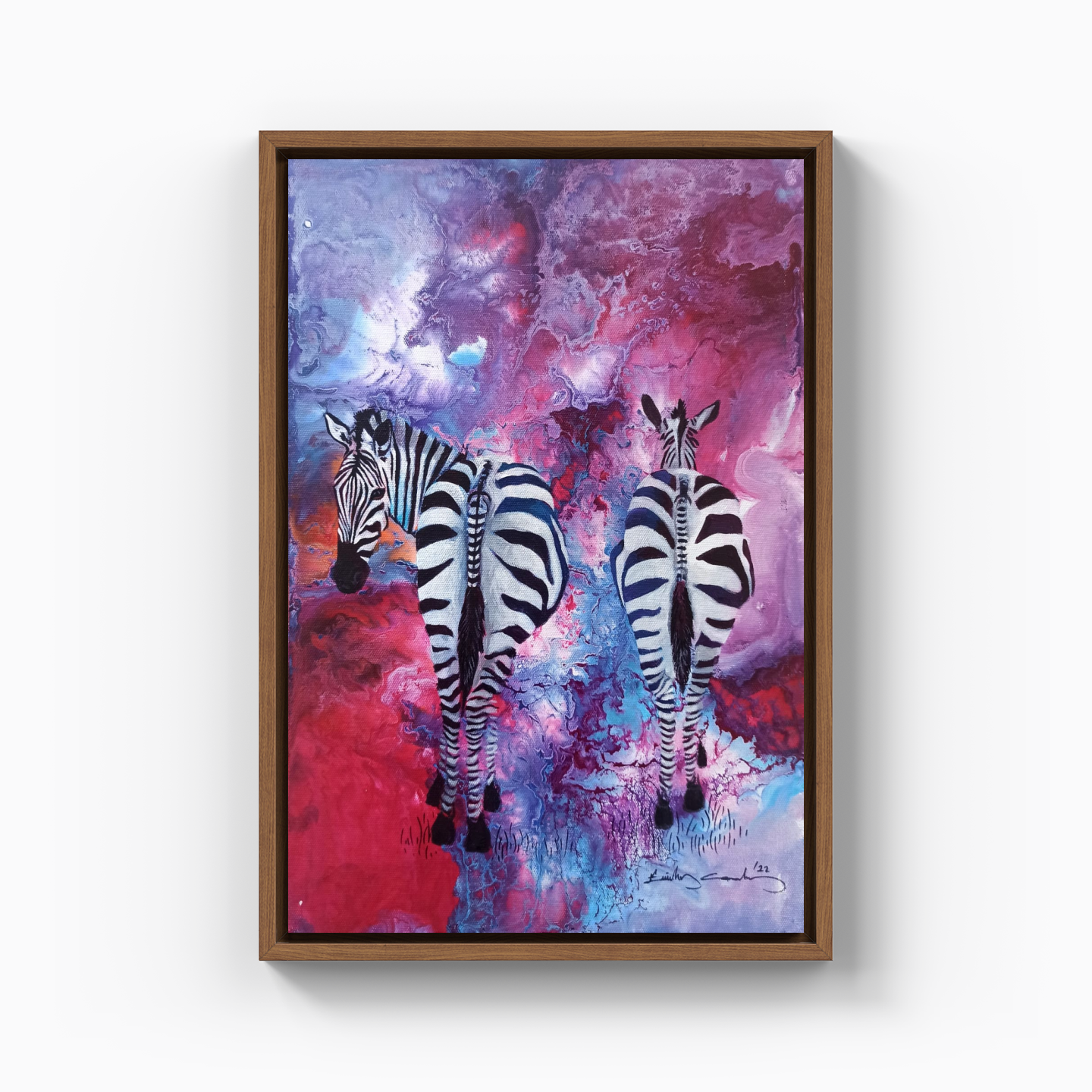 Zebra - 3 - Kanvas Tablo