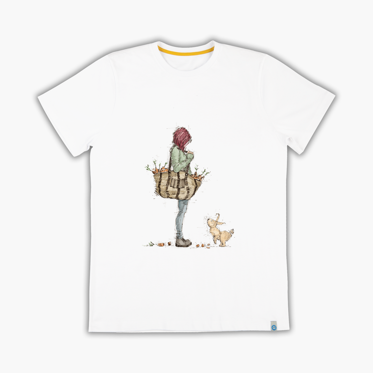 carrot basket - T-shirt