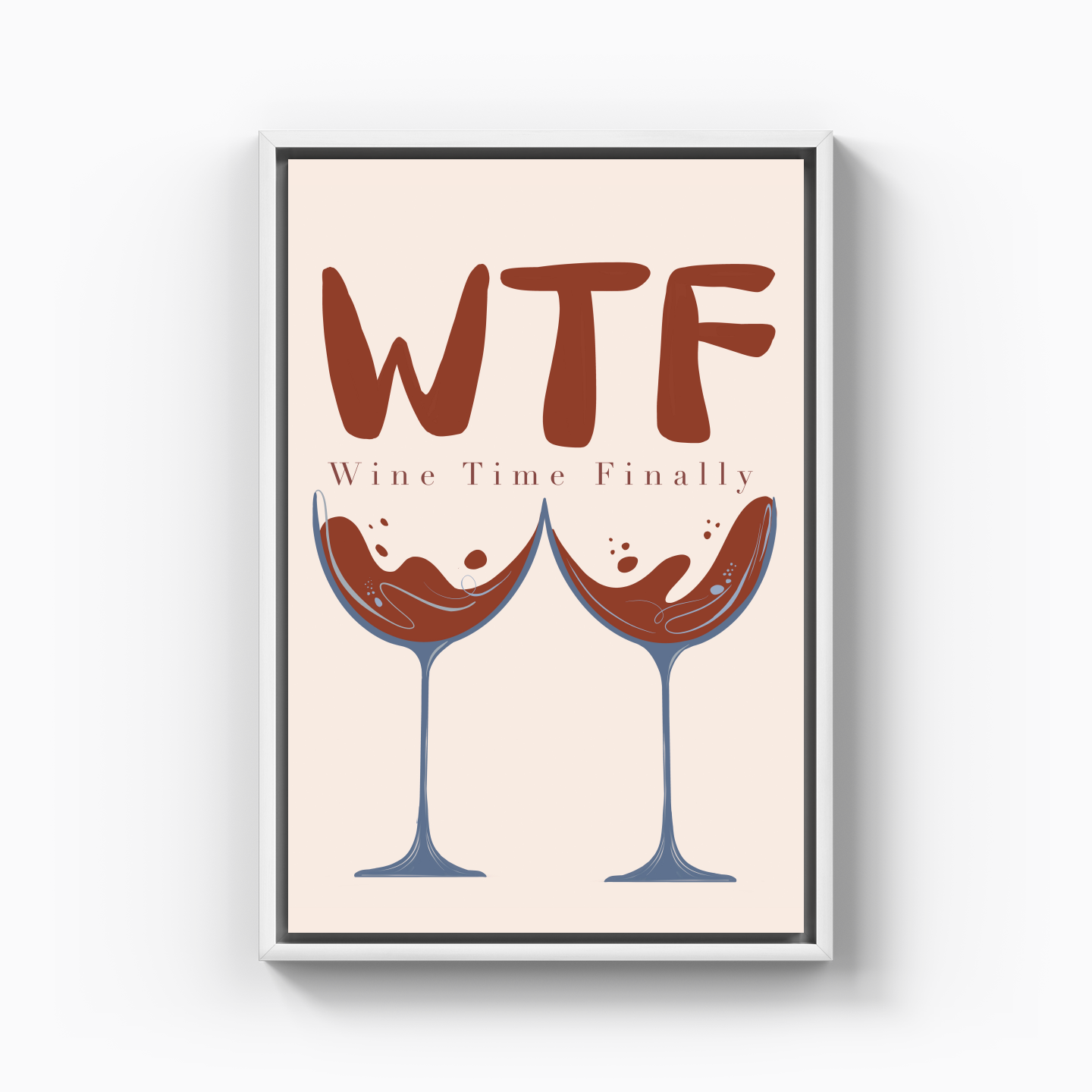 WTF - Canvas Print