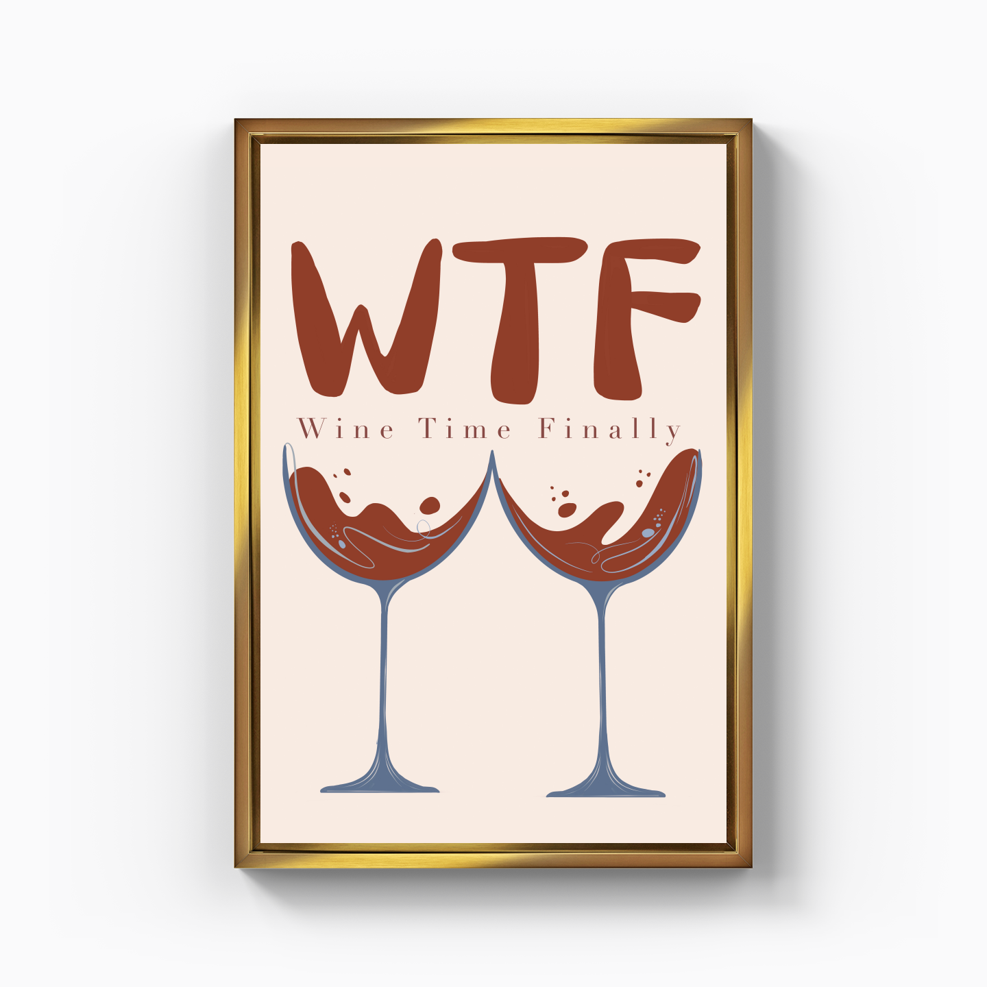 WTF - Canvas Print