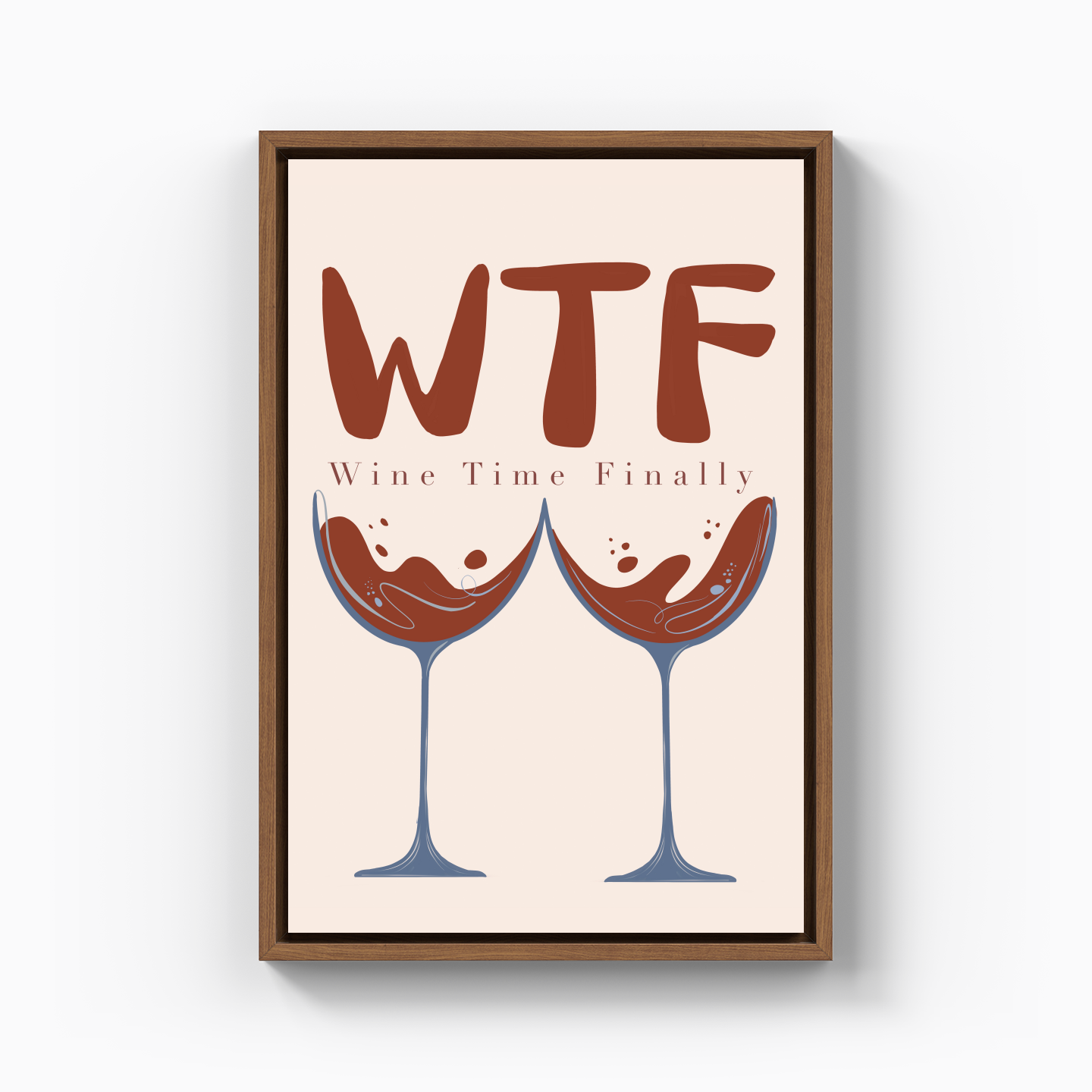 WTF - Canvas Print