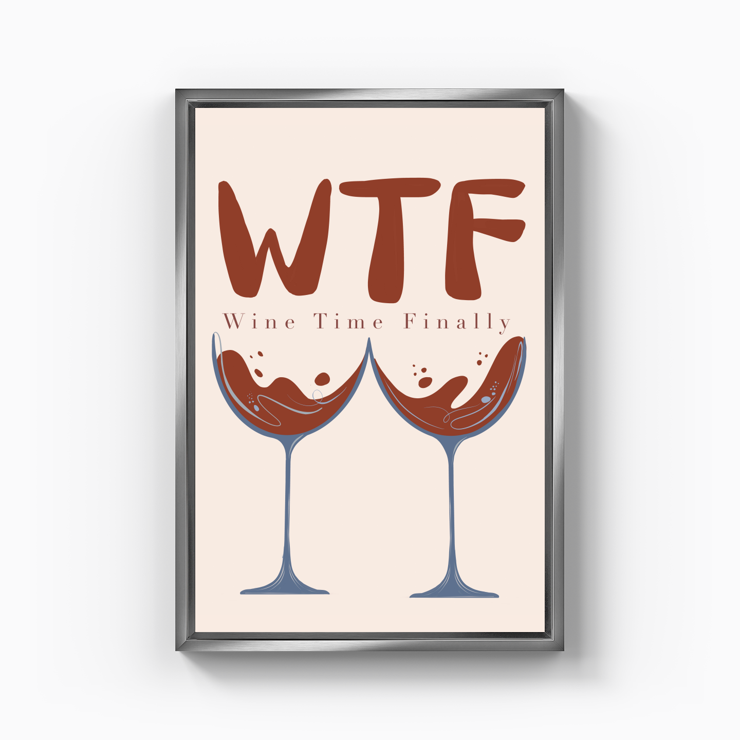 WTF - Canvas Print