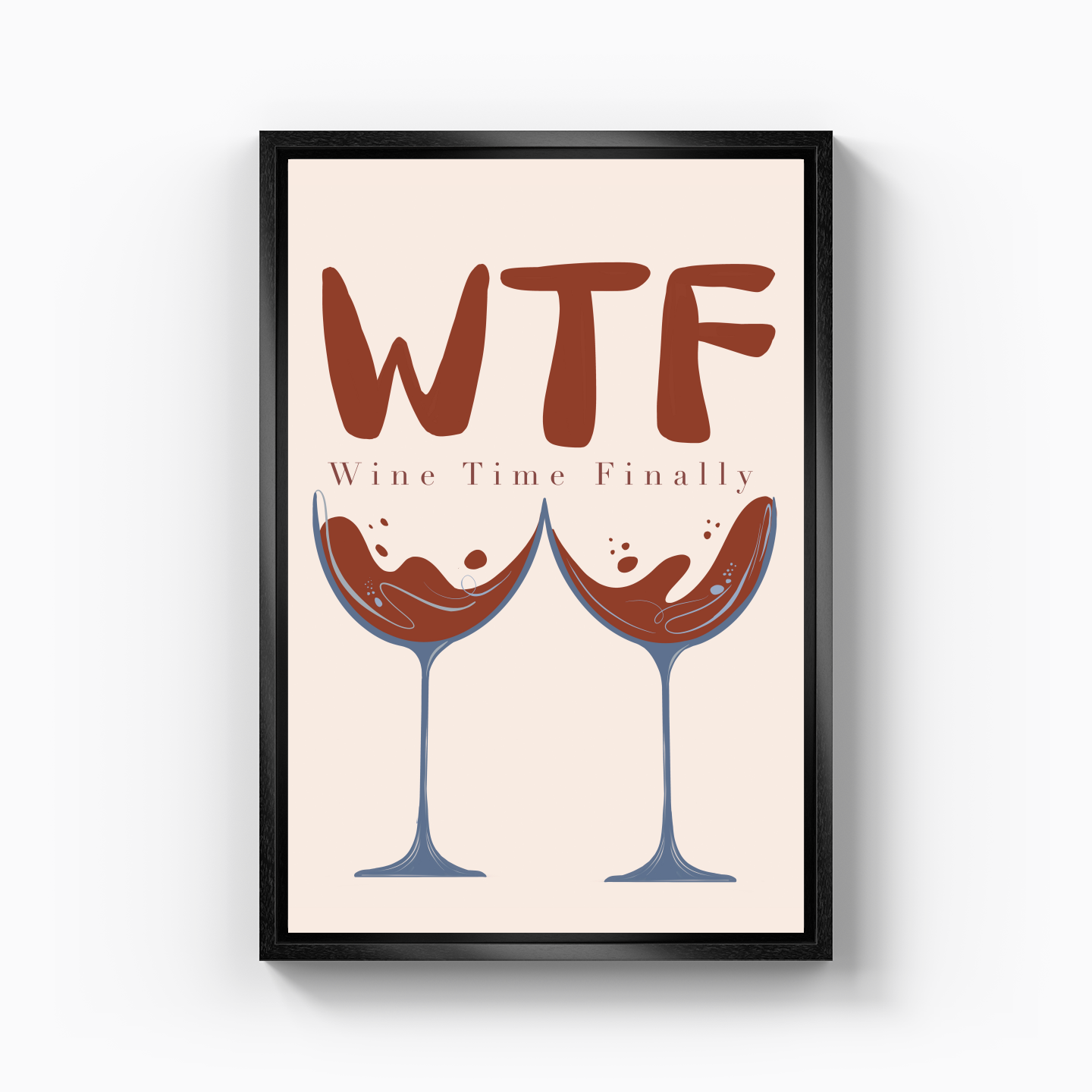 WTF - Canvas Print