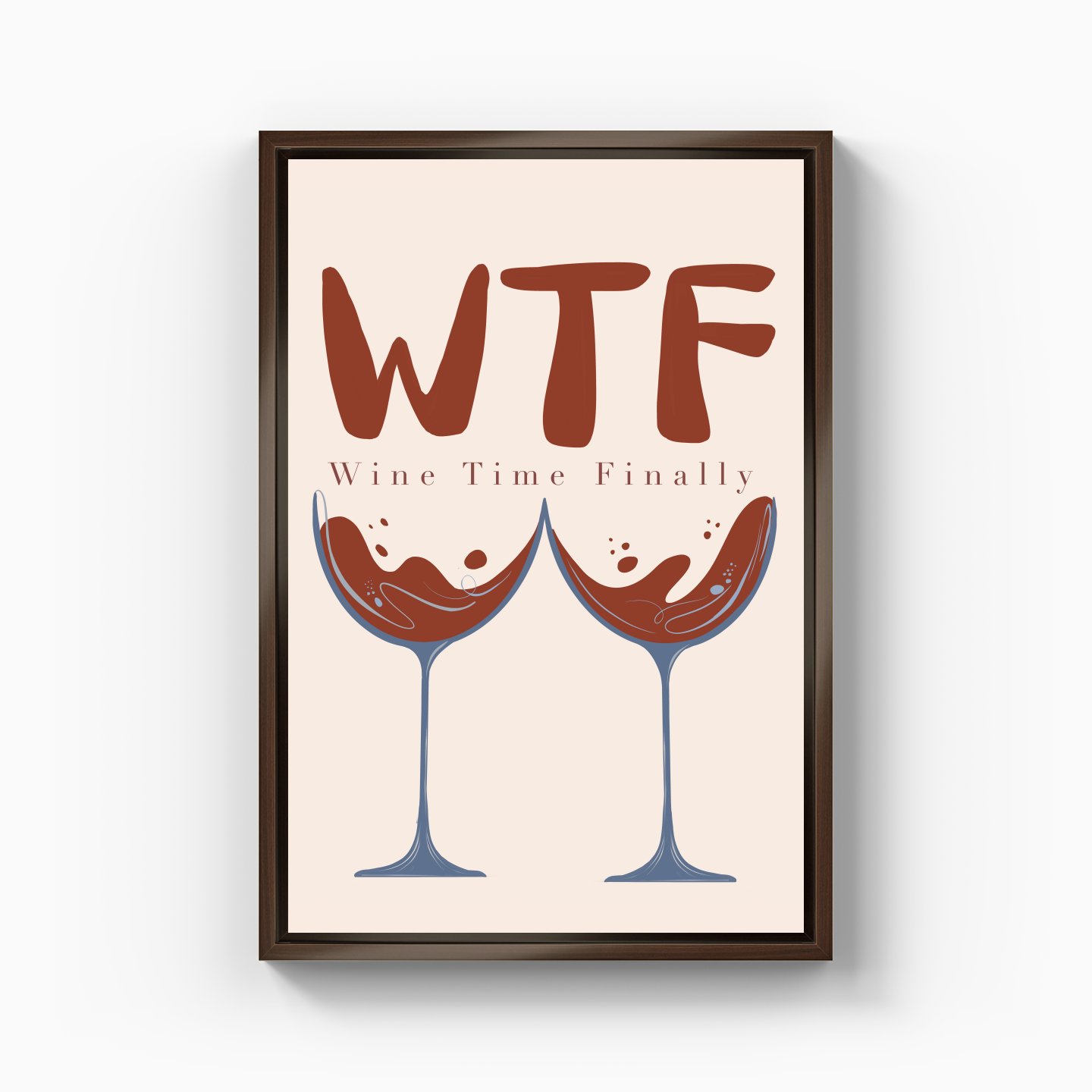 WTF - Canvas Print