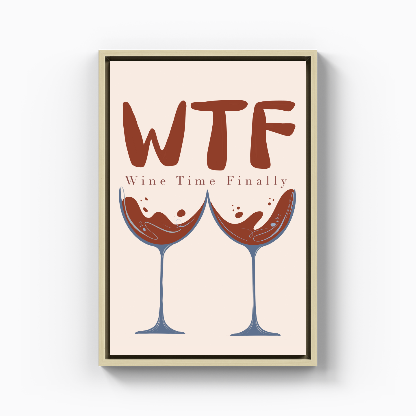 WTF - Canvas Print