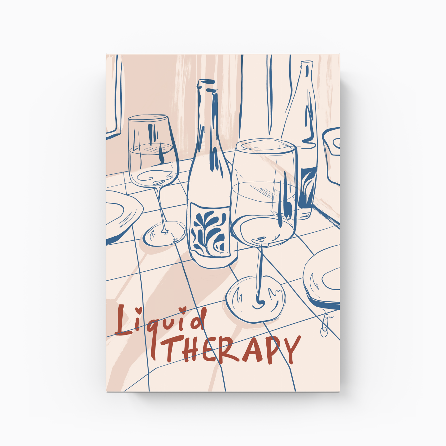 Liquid Therapy - Canvas Print