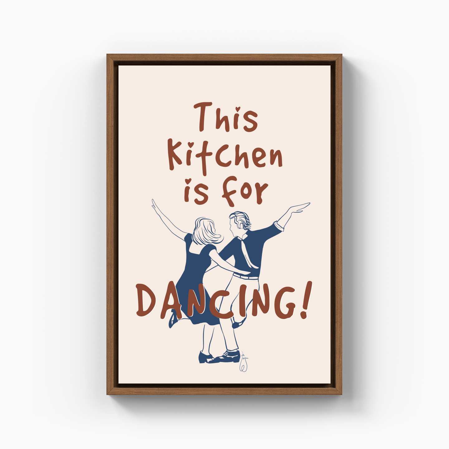 Dancers - Canvas Print