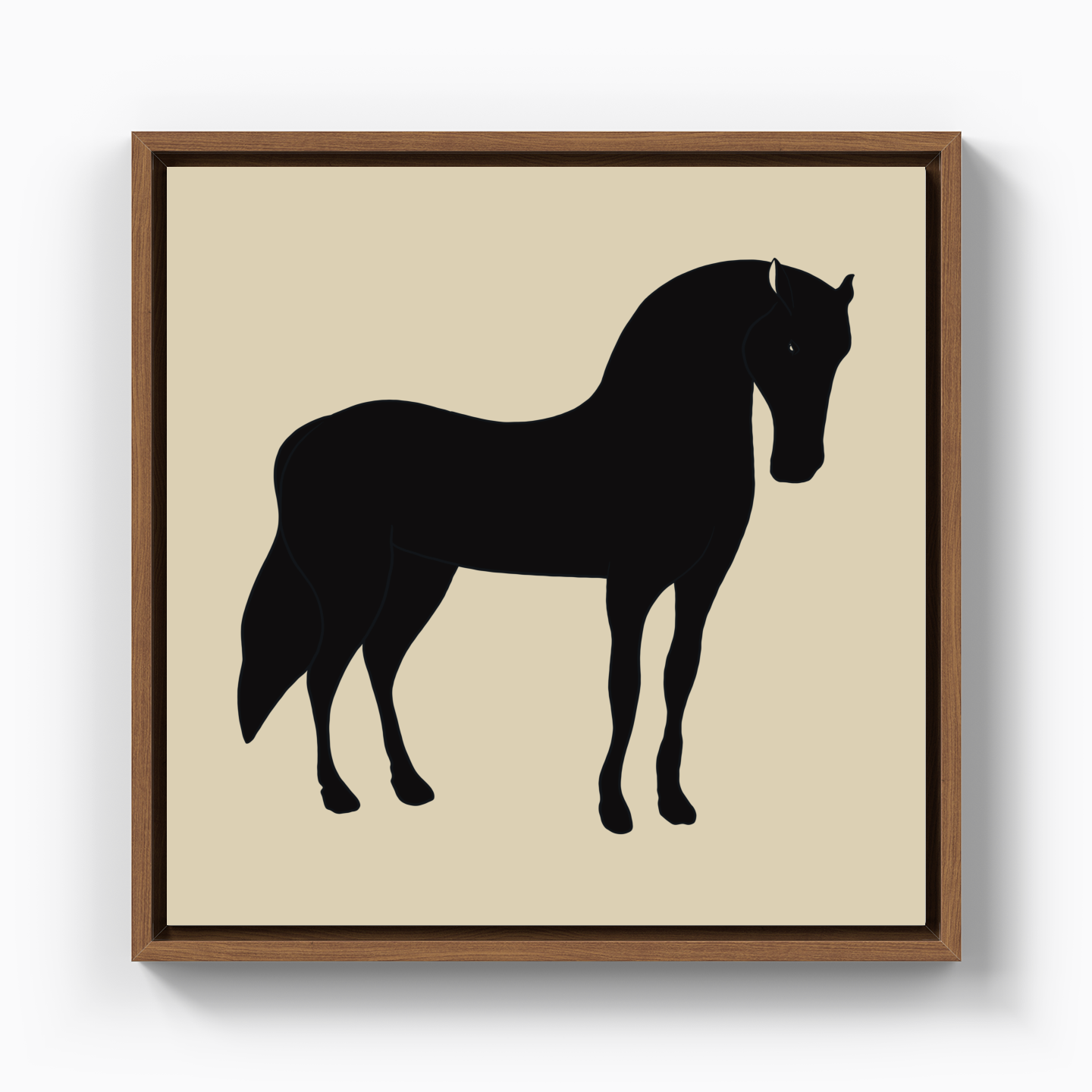 Black Horse II - Kanvas Tablo