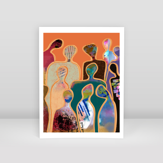 Inside my head - Art Print