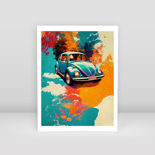 Whoops whoosh - Art Print