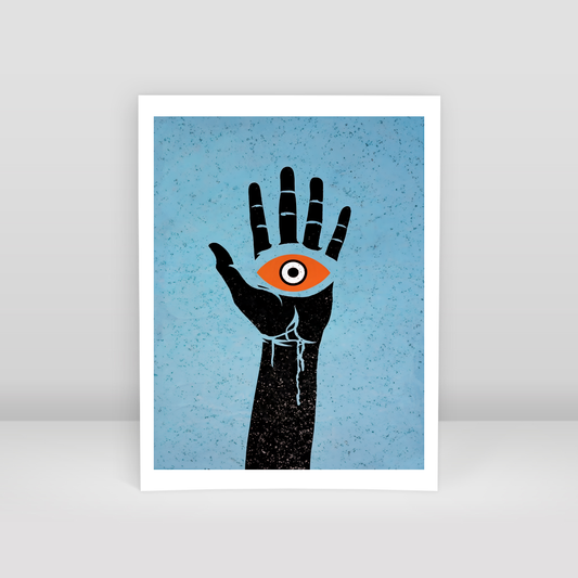 I Saw Your Hand - Art Print