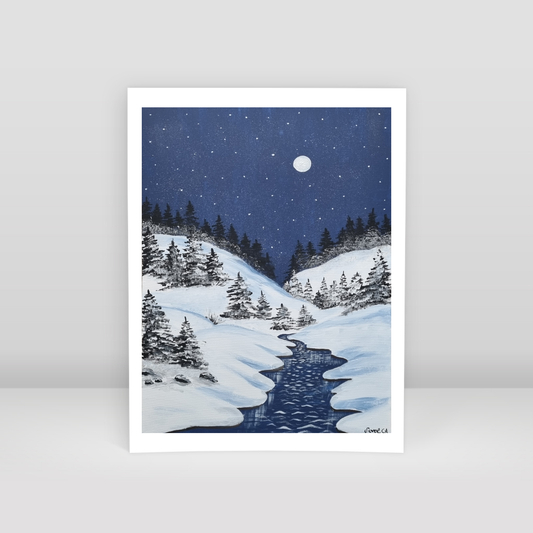 Beyaz Gece - Art Print