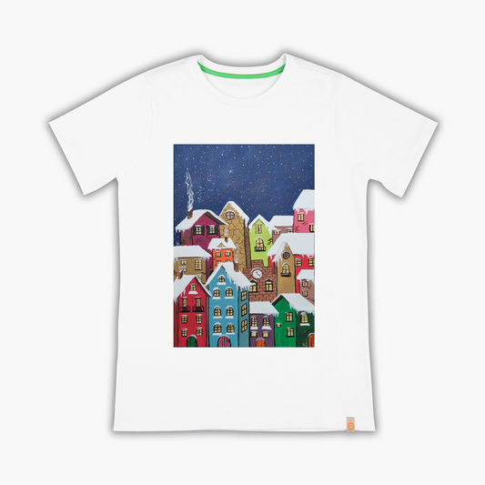 Renklerin Kentinde Kış - Tişört
