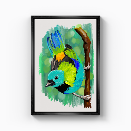 Sıçrama - Kanvas Tablo