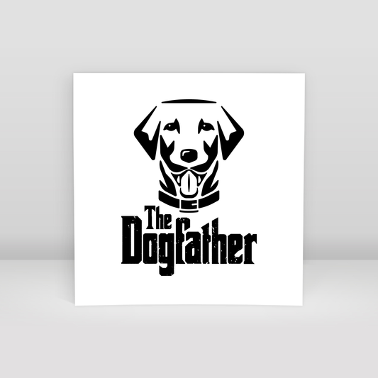 The Dogfather - Art Print
