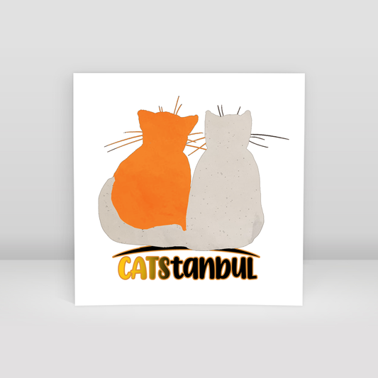 CATStanbul LOVE - Art Print